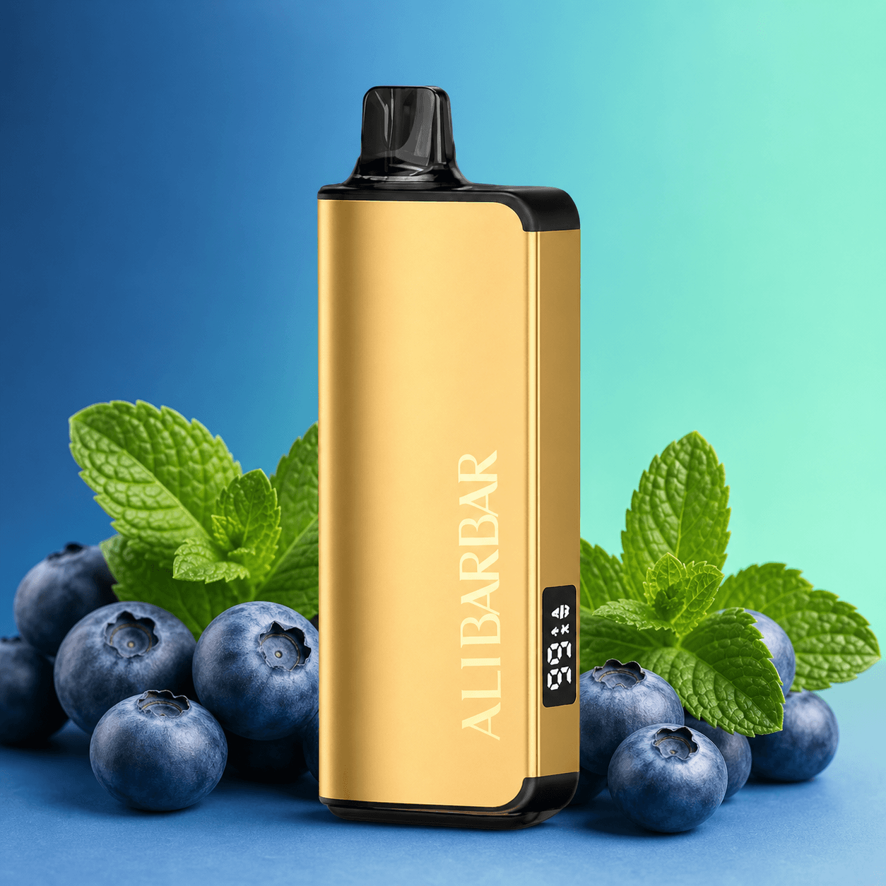 ALIBARBAR INGOT 9000, Blueberry Mint
