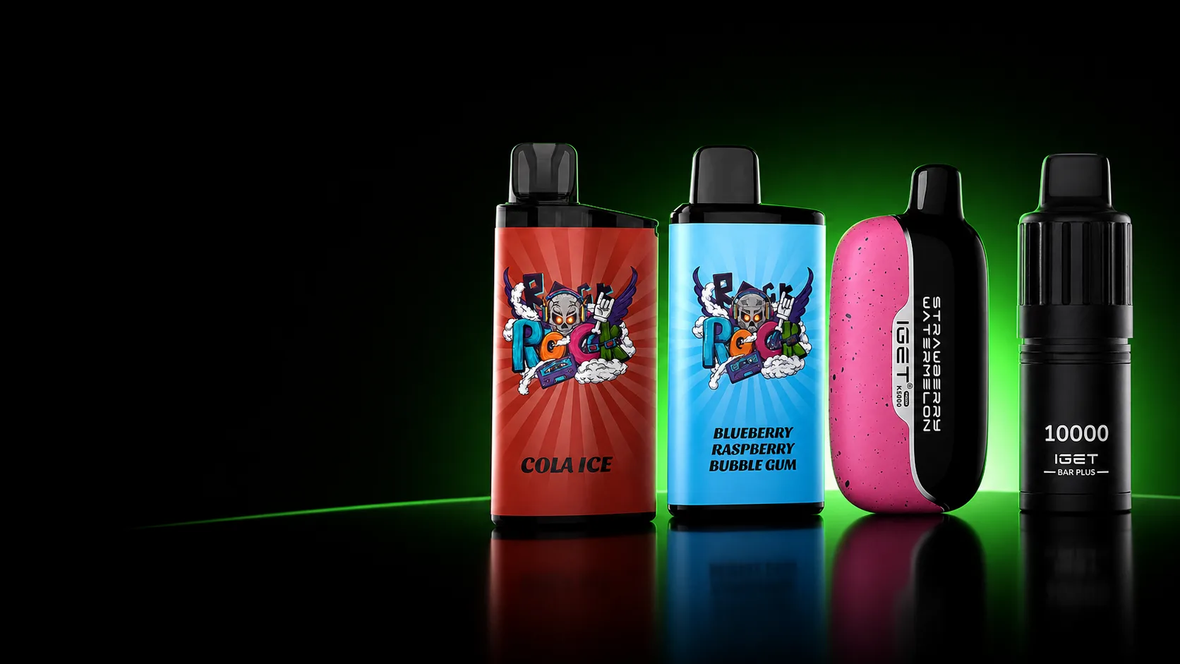 IGET Australia vape range including Moon K5000, B5000, Bar Pro and Bar Plus