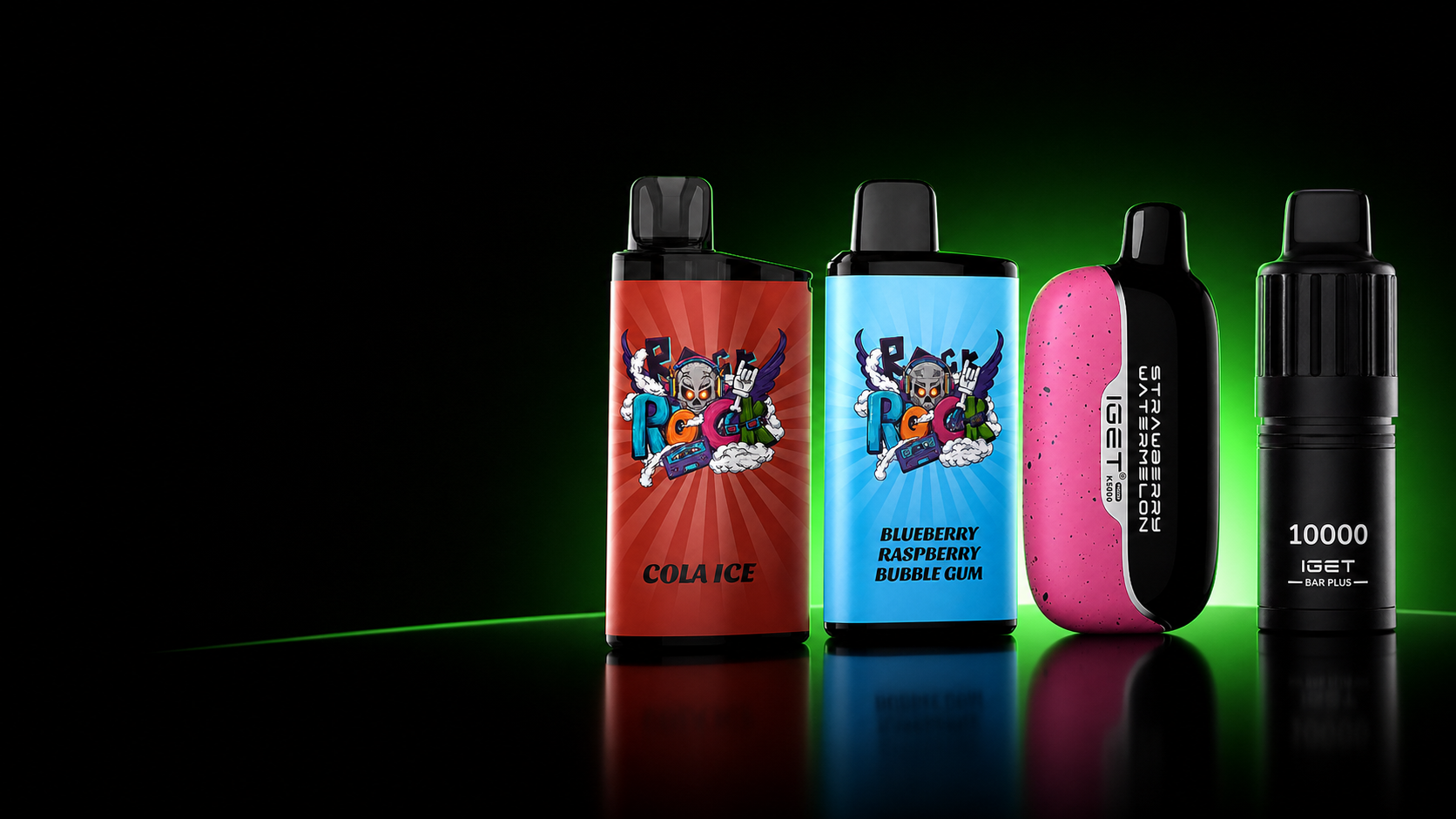 IGET Australia vape range including Moon K5000, B5000, Bar Pro and Bar Plus